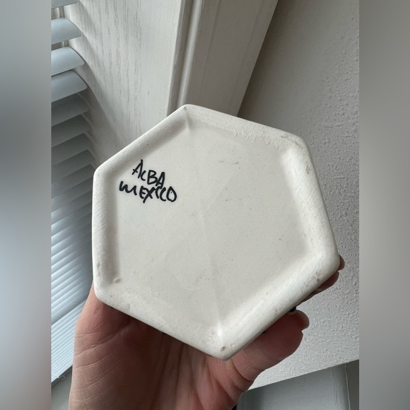 Talavera Mexican Art Pottery Lidded Ceramic Jewelry Trinket Box Alba Mexico - Picture 5 of 11